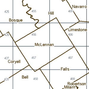 Click a region for county maps